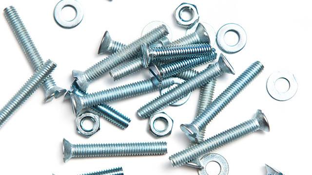 Screws, bolts, and washers