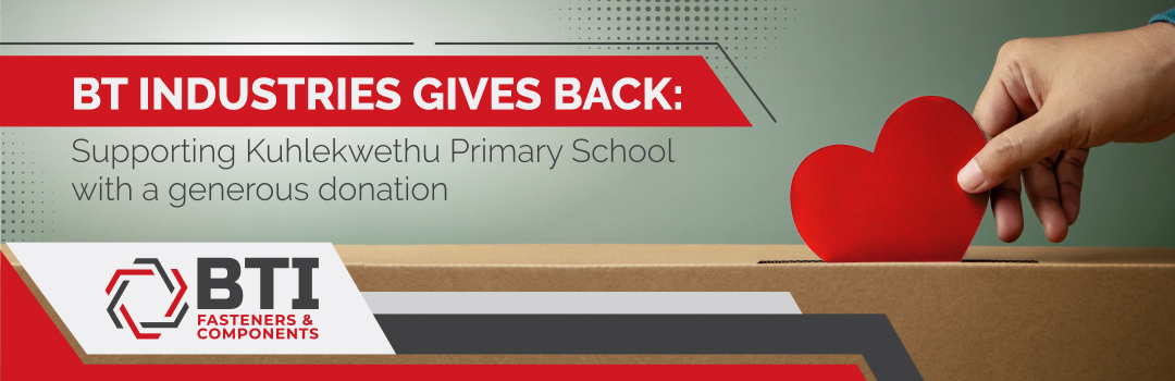 BT Industries gives back: Supporting Kuhlekwethu Primary School with a generous donation